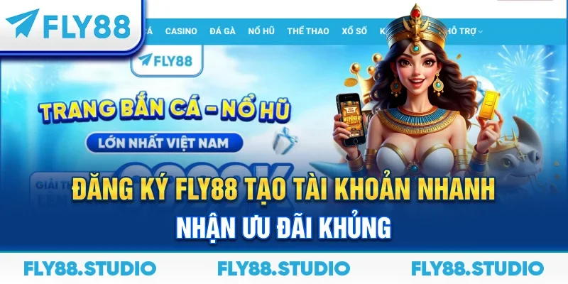 Đăng Ký FLY88 – Tạo Tài Khoản Nhanh, Nhận Ưu Đãi Khủng 